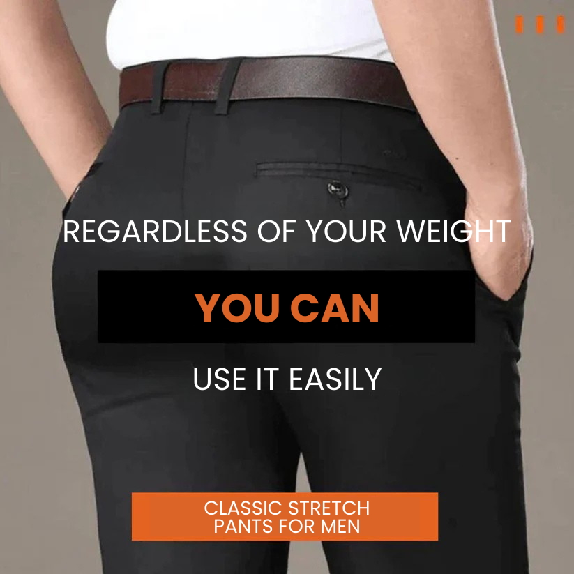 BUY 1 GET 2 FREE | Classic Gentleman's Suit Pants + Free Leather Belt