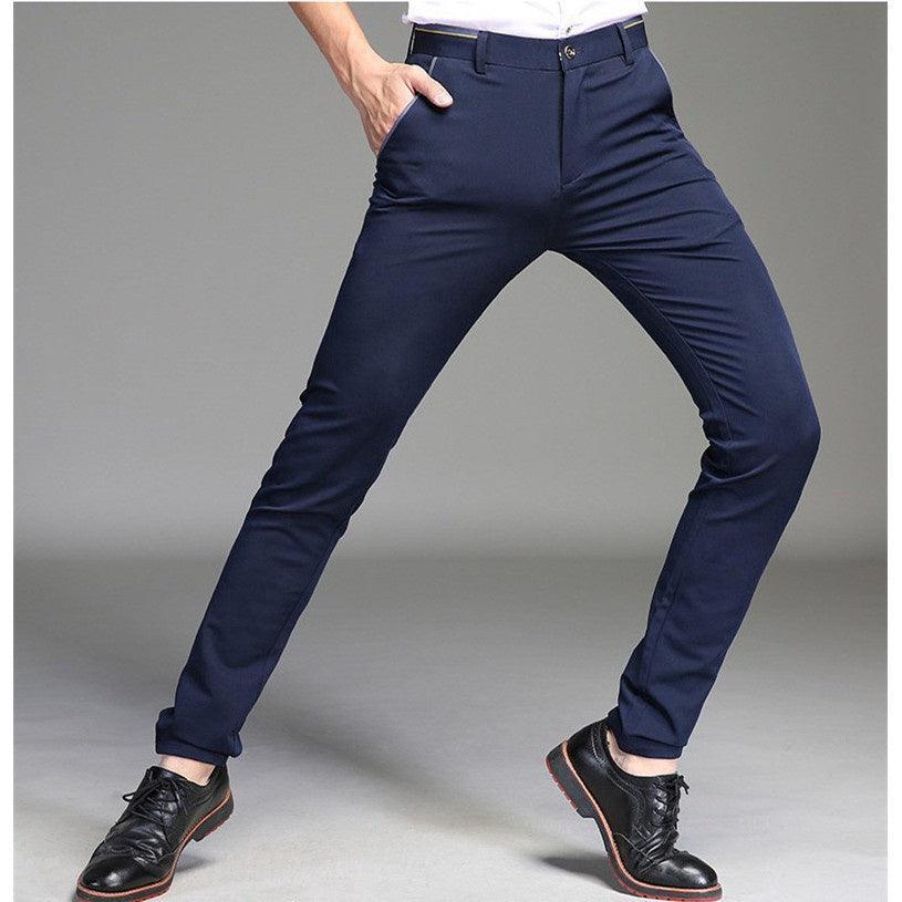 BUY 1 GET 2 FREE | Classic Gentleman's Suit Pants + Free Leather Belt