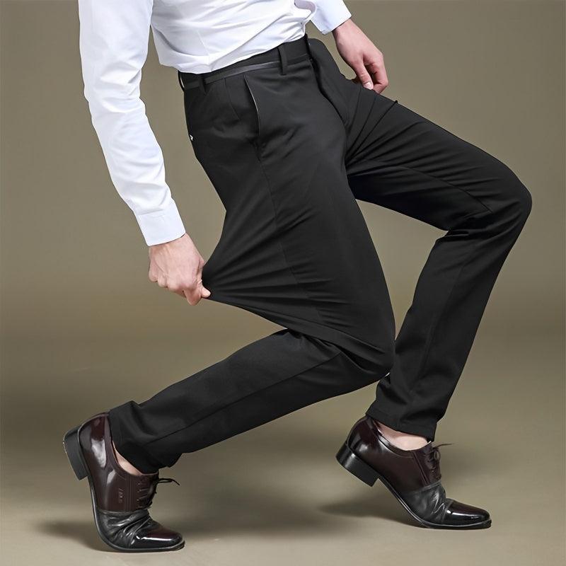 BUY 1 GET 2 FREE | Classic Gentleman's Suit Pants + Free Leather Belt