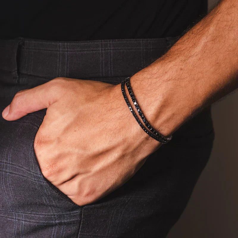 BLACK BRACELET | VINTAGE LONDON™