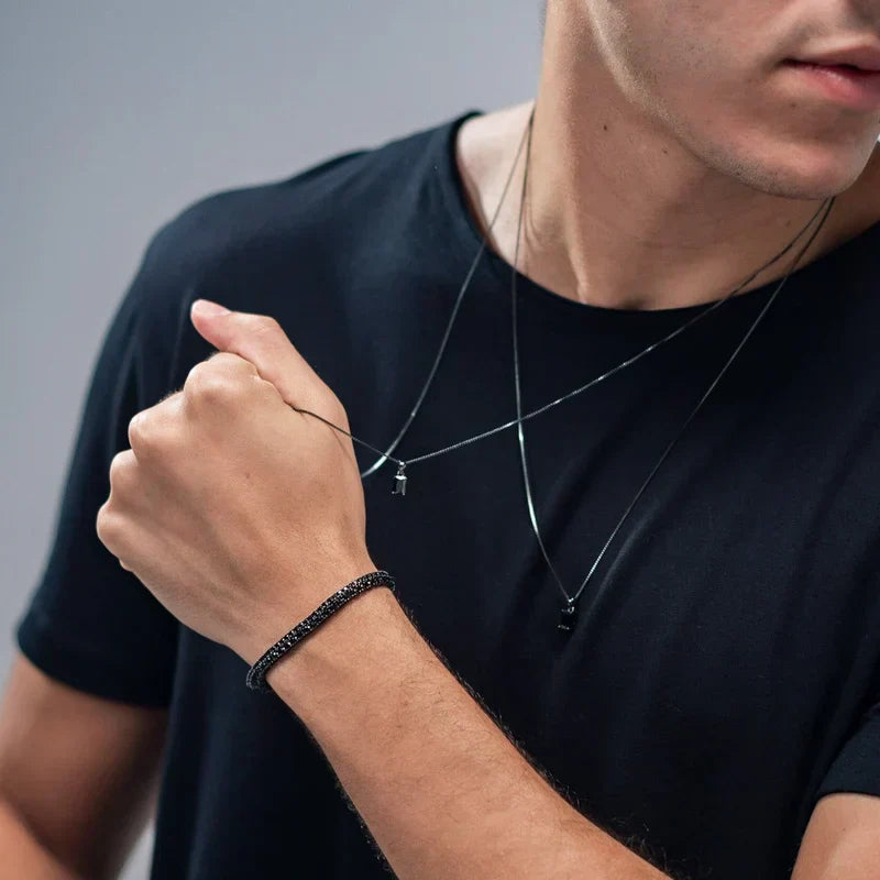 BLACK BRACELET | VINTAGE LONDON™