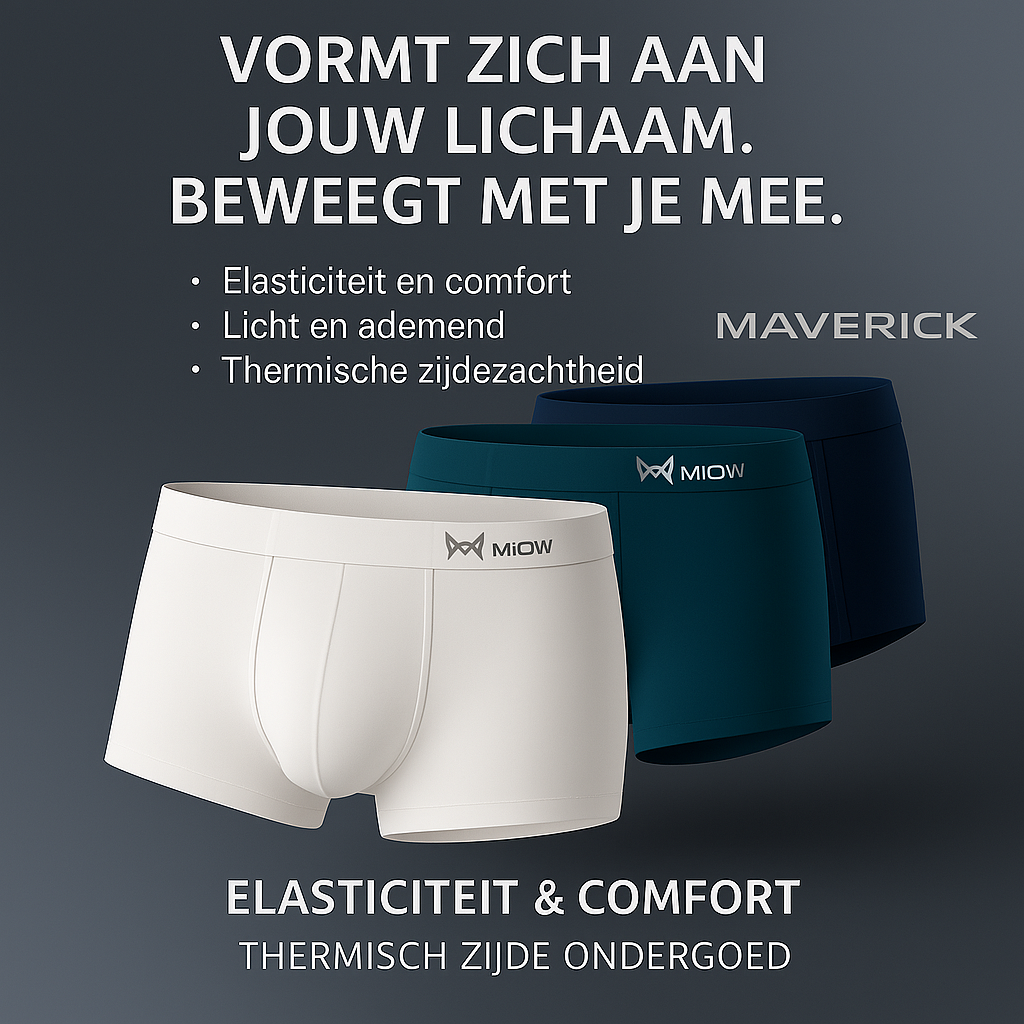 Ice Boxer Pro™ - Thermisch Zijde Ondergoed - [KOOP 5, KRIJG 10]