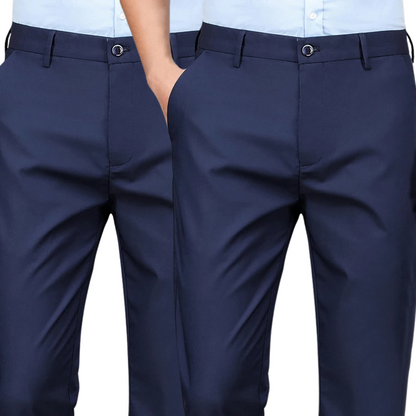 BUY 1 GET 2 FREE | Classic Gentleman's Suit Pants + Free Leather Belt