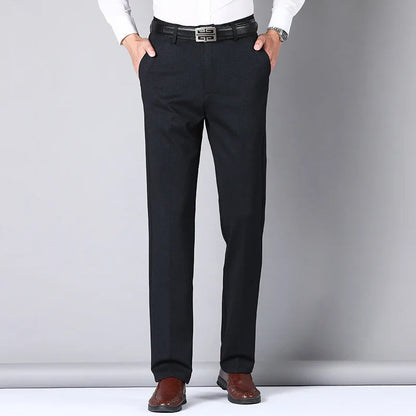 BUY 1 GET 2 FREE | Classic Gentleman's Suit Pants + Free Leather Belt