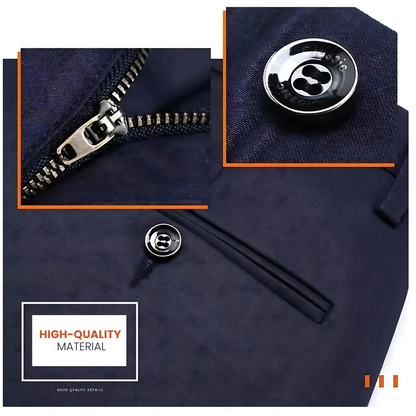 BUY 1 GET 2 FREE | Classic Gentleman's Suit Pants + Free Leather Belt