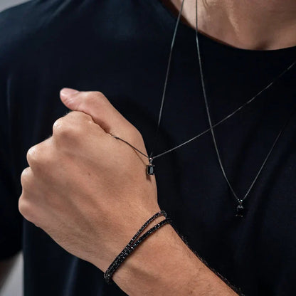 BLACK BRACELET | VINTAGE LONDON™