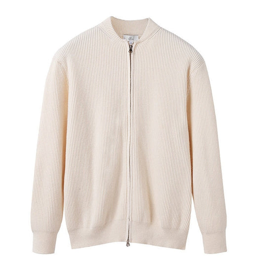 Claudio Cable Knit Quarter-Zip | VINTAGE LONDON™