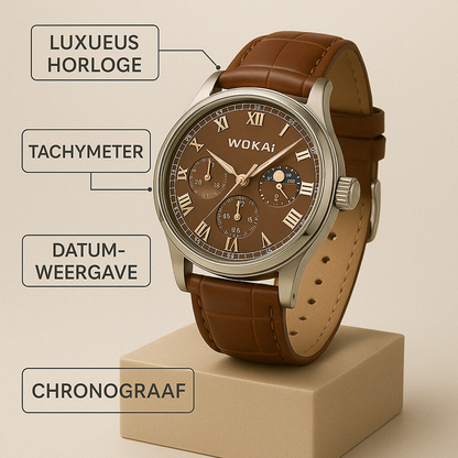 KOOP 1, KRIJG 2 | Ultra Elastech Strijkvrije Overhemd + Gratis Horloge en Riem