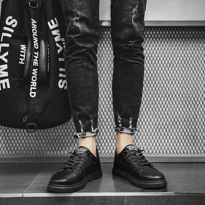 Chaussures décontractées en cuir véritable | VINTAGE LONDON™