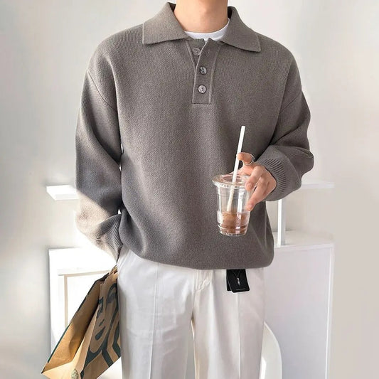 GREY-SWEATER | VINTAGE LONDON™
